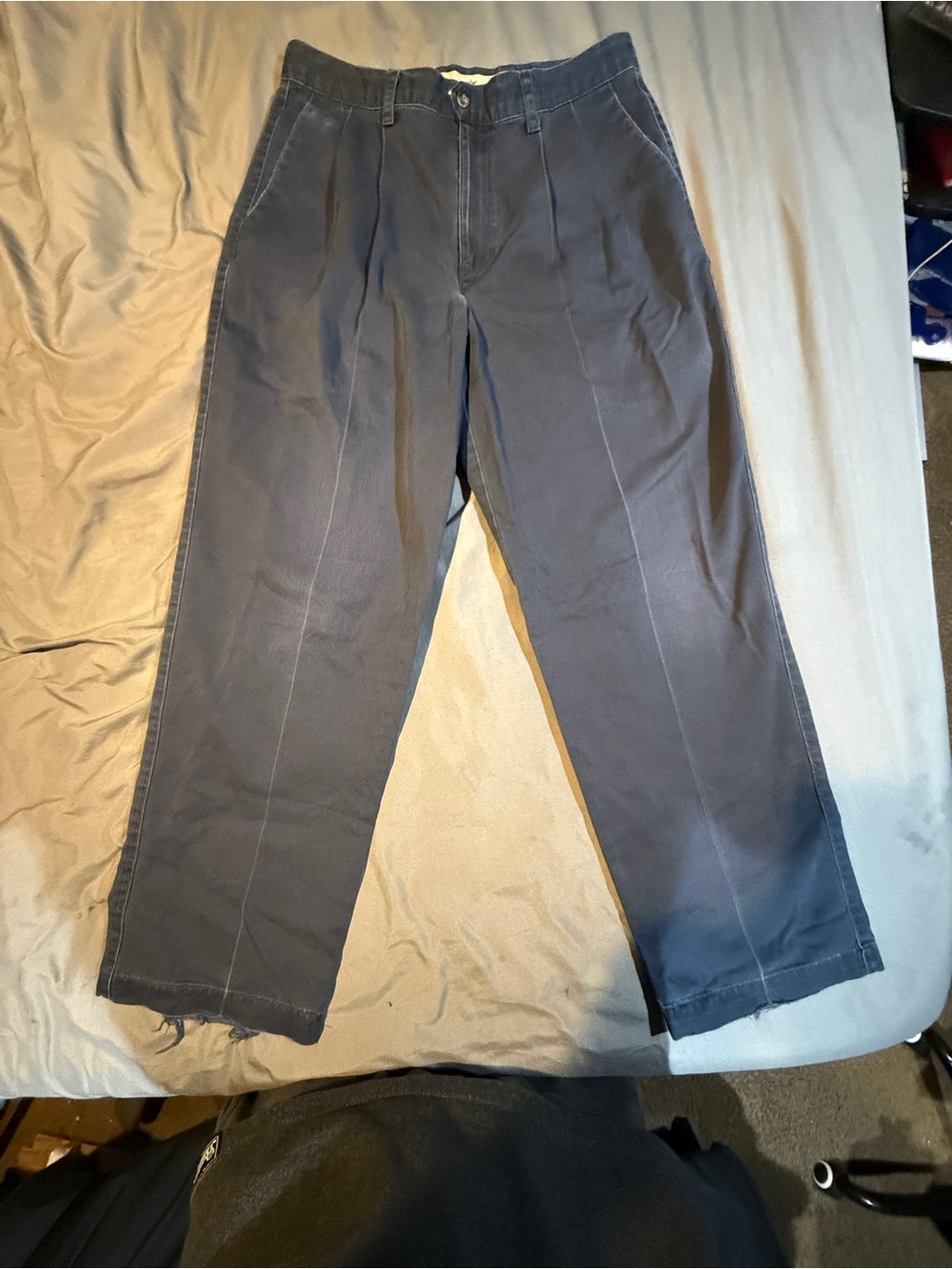 Dockers Navy Straight-Leg Chinos